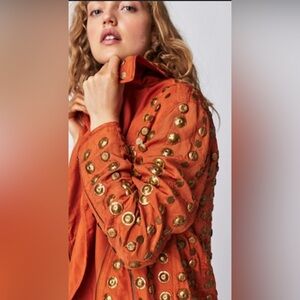 🆕 Free People Chelsea Coin Moto Jacket